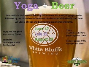yoga plus beer